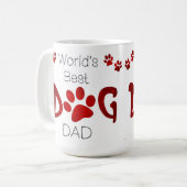 Beste hond van de wereld - Hondenliefhebber - schi Koffiemok (Voorkant links)