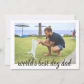 Beste hond van de wereld kaart (Voorkant)