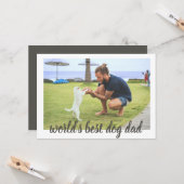 Beste hond van de wereld kaart (Voorkant / Achterkant in situ)