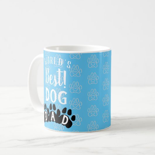 Beste hond van de wereld koffiemok (Voorkant links)