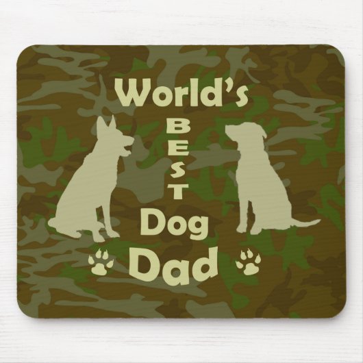 Beste hond van de wereld muismat (Voorkant)