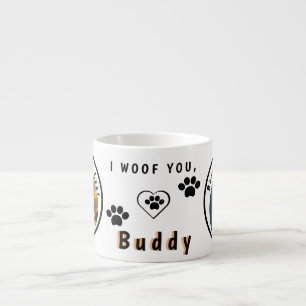 Beste hond van de wereld Persoonlijke foto van Pet Espresso Kop