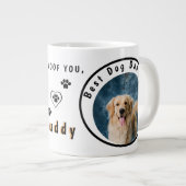 Beste hond van de wereld Persoonlijke foto van Pet Grote Koffiekop (Voorkant rechts)