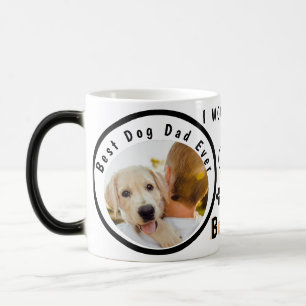 Beste hond van de wereld Persoonlijke foto van Pet Magische Mok