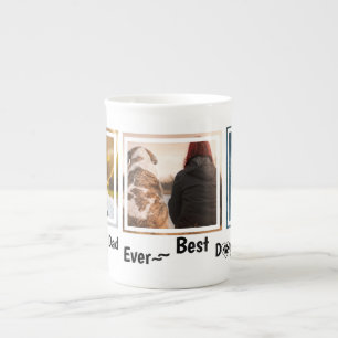 Beste hond van de wereld Persoonlijke foto van Pet Porselein Kop