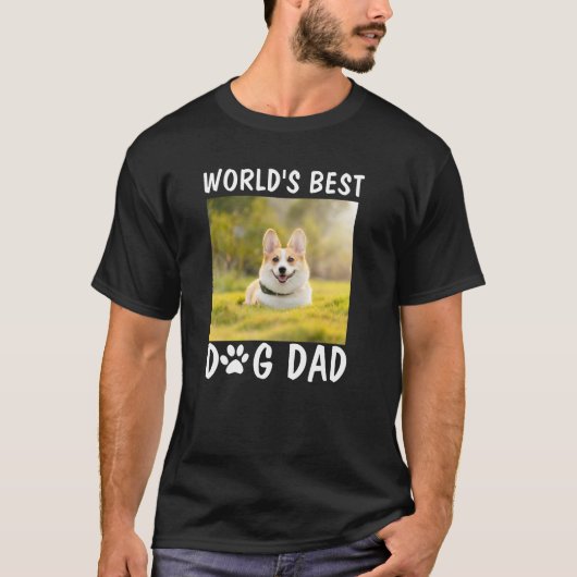 Beste hond van de wereld Persoonlijke foto van Pet T-shirt (Voorkant)