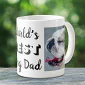 Beste hond van de wereld persoonlijke foto's koffiemok