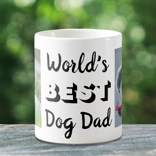 Beste hond van de wereld persoonlijke foto's koffiemok