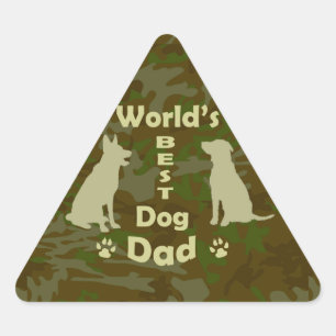 Beste hond van de wereld sticker