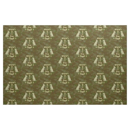 Beste hond van de wereld stof (Fat Quarter)