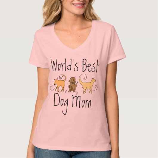 Beste hond van de wereld t-shirt (Voorkant)