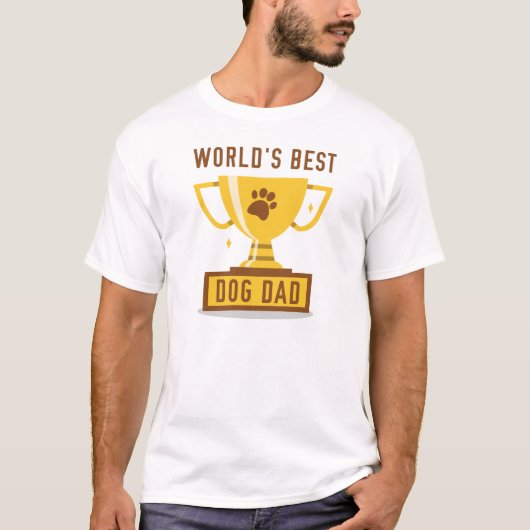 Beste hond van de wereld t-shirt (Voorkant)