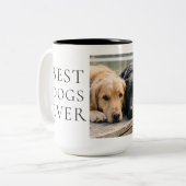 Beste honden ooit foto mok (Voorkant links)