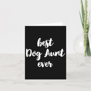 Beste Honden Tante Ooit Grappig Schattig  Kaart