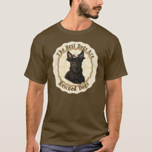 Beste honden worden gered - Schotse Terrier T-shirt