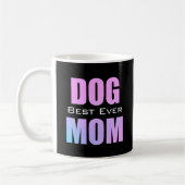 Beste hondeneigenaar ooit Neon Roze Koffiemok (Links)