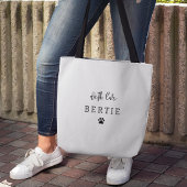 Beste Hondenmoeder 4 Foto Collage Persoonlijk Tote Bag
