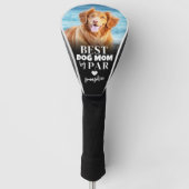 Beste Hondenmoeder By Par Foto Golfheadcover (Voorkant)