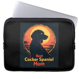 Beste Hondenmoeder - Cocker Spaniel T-Shi Laptop Sleeve
