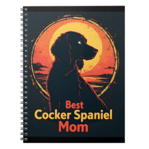 Beste Hondenmoeder -  Cocker Spaniel T-Shi Notitieboek