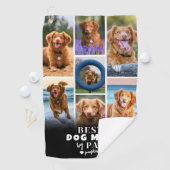 Beste Hondenmoeder Door Par Fotocollage Golfhanddoek (Insitu)