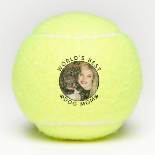 Beste Hondenmoeder Gepersonaliseerde Foto Tennisballen