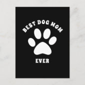 Beste Hondenmoeder Ooit Aangepaste Tekst Gepersona Briefkaart (Voorkant)