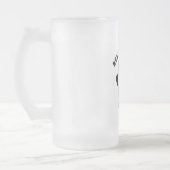 Beste Hondenmoeder Ooit Aangepaste Tekst Gepersona Matglas Bierpul (Links)