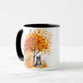 Beste Hondenmoeder Ooit Autumn, Berner Sennenhond Mok (Voorkant links)