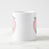 Beste Hondenmoeder Ooit Beagle Grote Koffiekop (Voorkant)