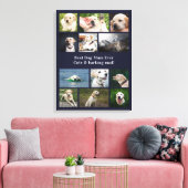 Beste Hondenmoeder Ooit Foto Collage Canvas Afdruk (Insitu (Woonkamer))