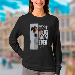 Beste Hondenmoeder Ooit Gepersonaliseerde Huisdier T-shirt