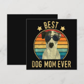 Beste Hondenmoeder Ooit Italiaanse Windhond Moeder Kaart (Voorkant / Achterkant)