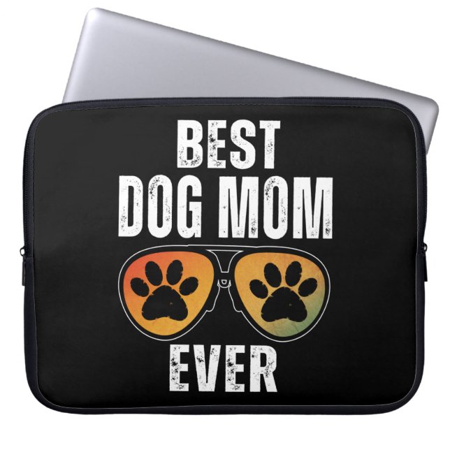 BESTE HONDENMOEDER Ooit Laptop Sleeve (Voorkant)
