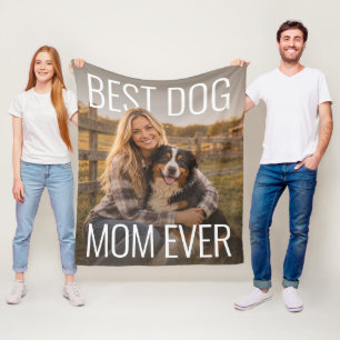 Beste Hondenmoeder Ooit PhotoPop Fleece Deken