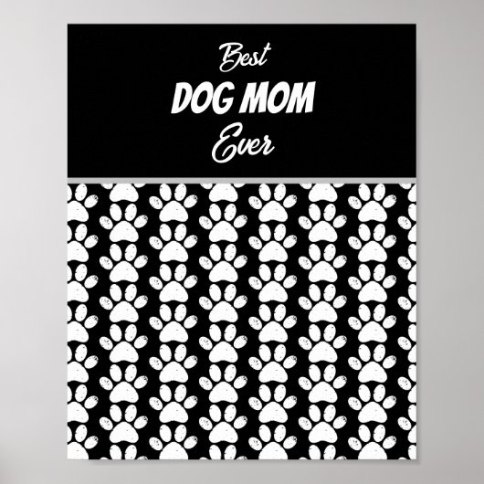 BESTE HONDENMOEDER Ooit Poster (Voorkant)