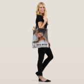 Beste Hondenmoeder ter Wereld Aangepaste Foto Gepe Tote Bag (Op model)