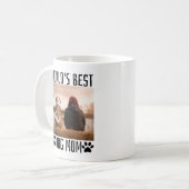 Beste hondenmoeder ter wereld koffiemok (Voorkant links)