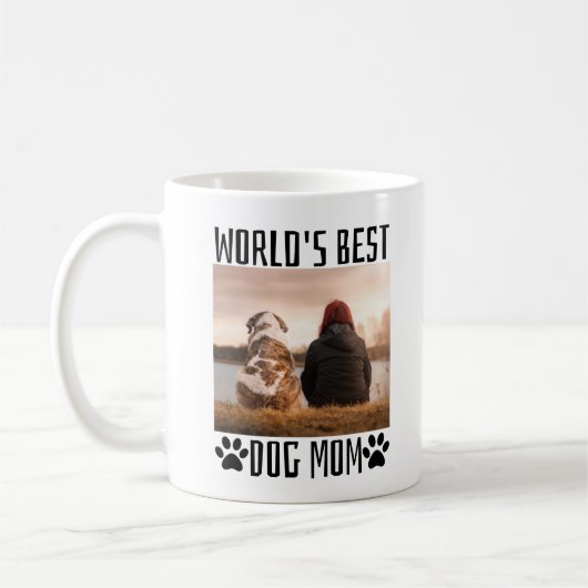 Beste hondenmoeder ter wereld koffiemok (Links)
