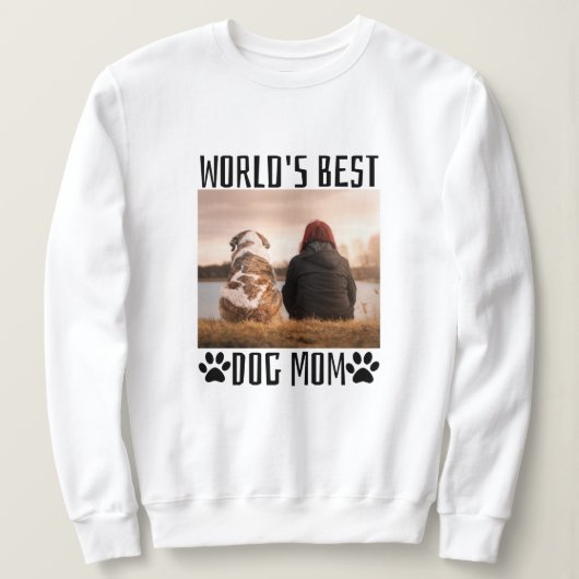 Beste Hondenmoeder ter Wereld   Trui (Design voorkant)