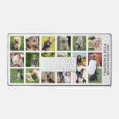 Beste hondenouder, Hondenliefhebber fotocollage op Bureaumat (Keyboard & Muis)
