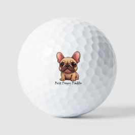 Beste Hondenpapa Franse Bulldog Huisdier Hond Dier Golfballen