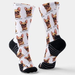 Beste Hondenpapa Frenchie Franse Bulldog Hond Dier Sokken