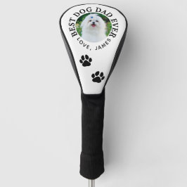 Beste HONDENPAPA Ooit Huisdier Foto Golfheadcover