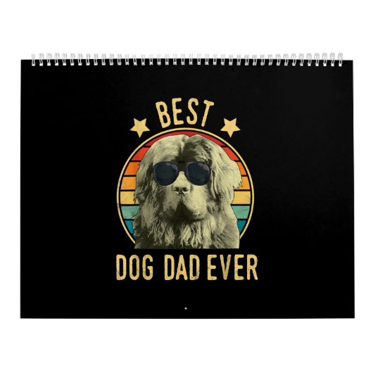 Beste hondenvader ooit | cadeau voor nieuwe stiere kalender (Hoes)