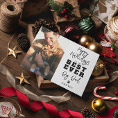 Beste hondenvader ooit | Foto Kerstkaart