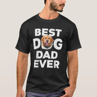 Beste hondenvader ooit Golden Retriever-liefhebber T-shirt