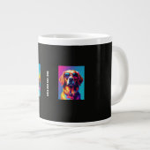 Beste hondenvader ooit grote koffiekop (Voorkant rechts)