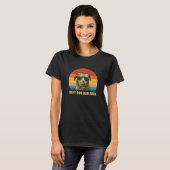 beste hondenvader ooit Ierse Wolfshond T-shirt (Voorkant volledig)
