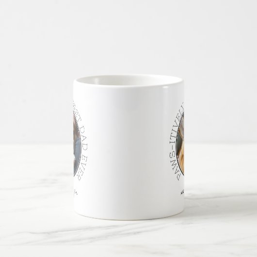 Beste hondenvader ooit Schattigee aangepaste puppy Koffiemok (Center)